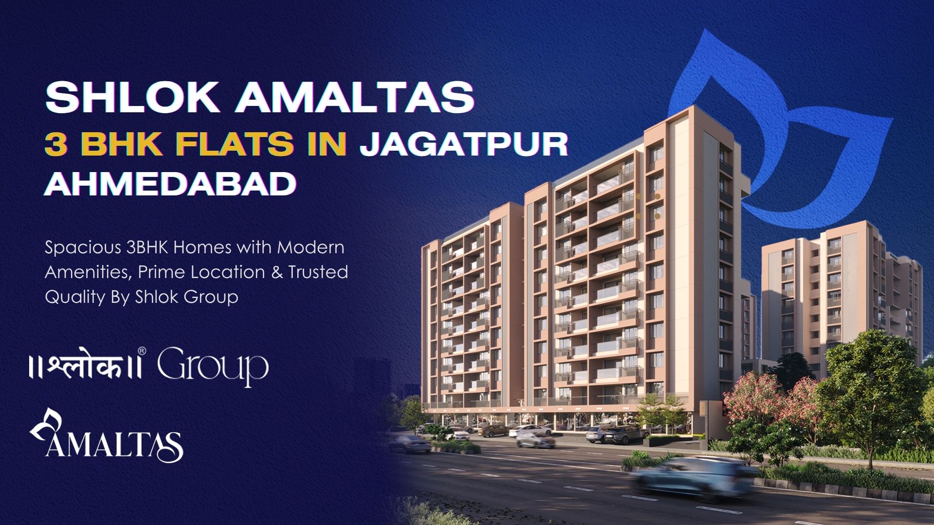 3bhk Flats in Jagatpur Ahmedabad